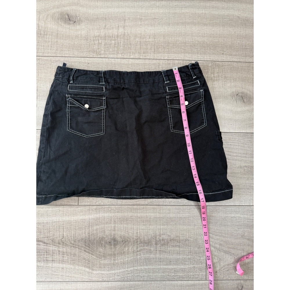 Bianca Nygard Weekend Black Contrast Stitch Cargo Skort Womens Size 16 90178285 - Picture 4 of 7